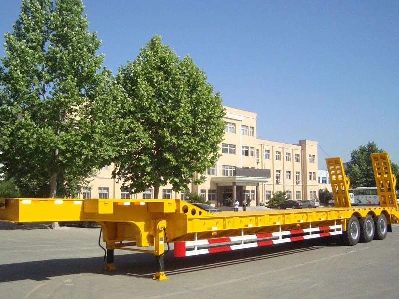100 Ton Lowbed Semi Trailer For Sale