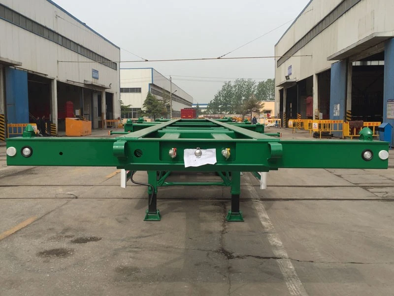 2/3/4 Axles Skeleton Semi Trailer For Sale