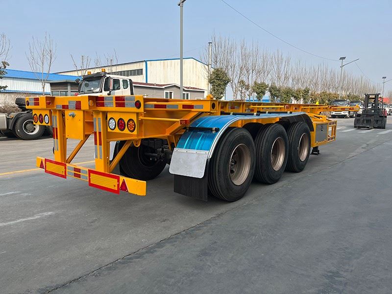 20ft/40ft/45ft Skeleton Semi Trailer factory