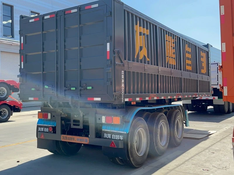 3 Axle 50 Ton Dump Semi Trailer For Sale