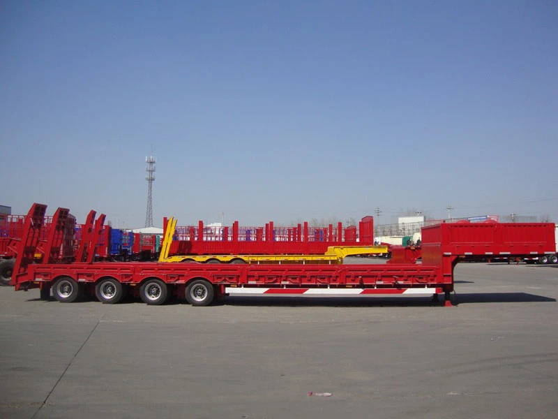 4 Axle 150 Ton Low Bed Trailer For Sale