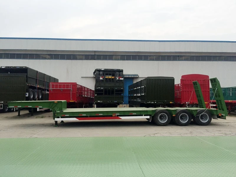 Good Price Lowbed Semi Trailer factory