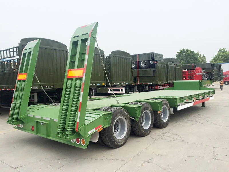 Good Price Lowbed Semi Trailer